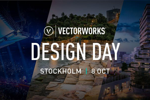 Vectorworks Design Day, Stockholm 8 Oktober 2019